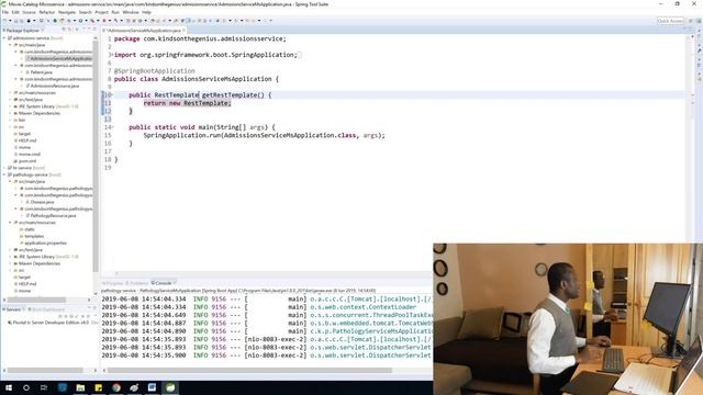 12 - Using RestTemplate and Bean to Make REST API Request смотреть онлайн