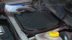 Audi A8. Замена салонного фильтрa. How to Cabin Air Filter replacement.