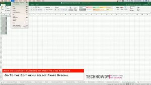 How To Convert Numbers to Positive and Negative Using Microsoft Excel Formula