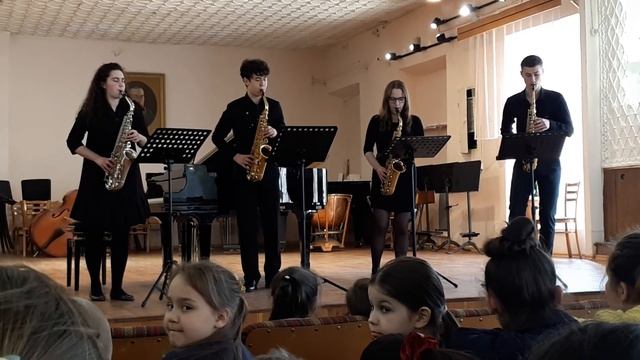 Концерт духовиков, квартет, лицей им. Рахманинова, 28.04.2023 смотреть онлайн