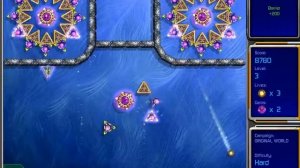 Hyperballoid 2: Time Rider gameplay, Original World Level 3 / Гиперболоид 2