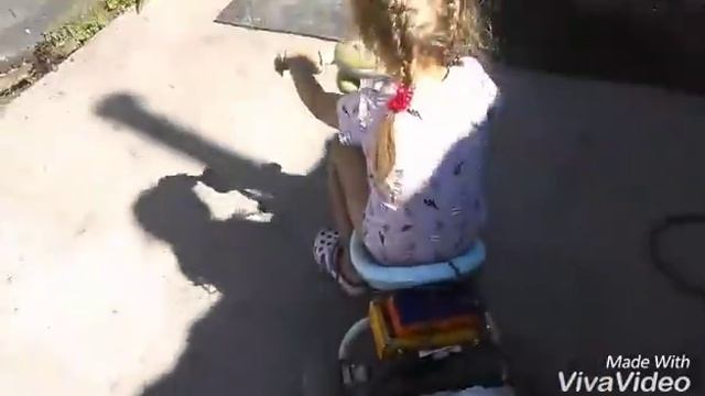 Электровелосипед на моторе от шуруповерта! смотреть онлайн