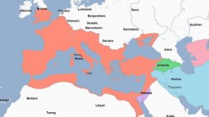История Римской империи на карте за 5 минут