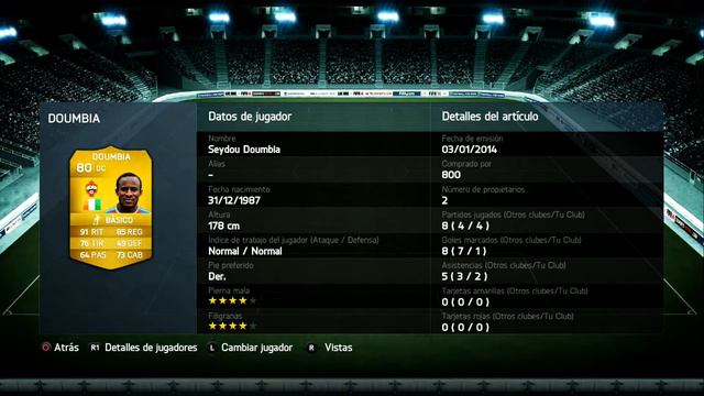 Squal Builder Russian League || Fifa 14 || PS4 1080p смотреть онлайн