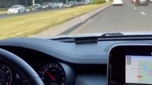 Проекция на лобовое стекло.Модель М3.