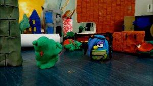 ANGRY BIRDS ZOMBIES 3(Claymotion)Stopmotion