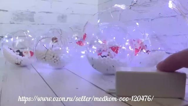 Крутые гирлянды в виде шара к Новому году смотреть онлайн