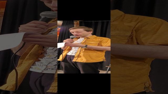 Юрий Тубольцев читает афоризмы в Доме Поэта Москва июнь 2023 г.