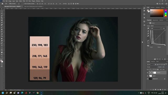 How to Fix Skin Tones with One Button in Photoshop | Photoshop Tutorial смотреть онлайн
