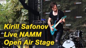 Kirill Safonov Live at NAMM Open Air Stage (camera mic)