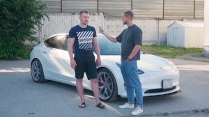 TESLA MODEL 3 PERFORMANCE - ЛУЧШИЙ ЭЛЕКТРОКАР? ПЕРВОЕ НАШЕ ВПЕЧАТЛЕНИЕ. МНОГО ВОПРОСОВ!