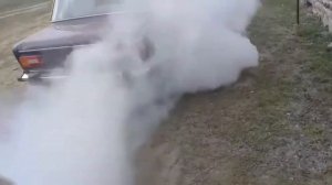 ВАЗ 2106 бернаут