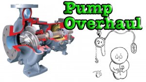Инспекция ЗАБОРТНОГО охлаждающего насоса. Как разобрать, обмерить и отдефектовать центробежный насос