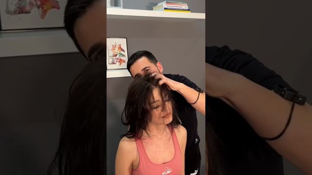 Hard ASMR Scalp and Head Massage #shorts