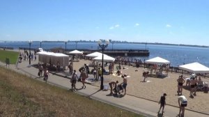 Саратов, "пляж Покорителей Волги"