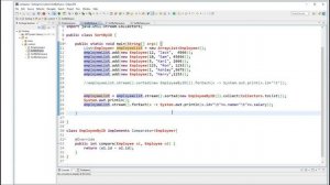 Sorting in Java - 2/3 comparator, comparable