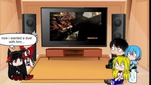 GATE react to Metal gear rising (GEAR RAY boss fight)