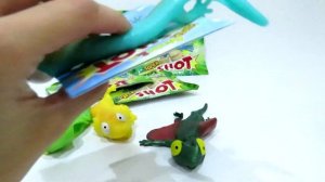 Гекос СУПЕР ШОТ. Деагостини игрушки для детей. Сюрпризы в пакетиках.  #gecko #deagostini #деагостини