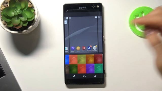 Как изменить обои на Sony Xperia C5 / Смена заставки на Sony Xperia C5 смотреть онлайн