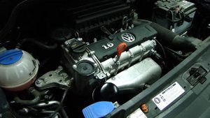 Работа холодного двигателя (CFNA) VW Polo sedan (Часть 1)