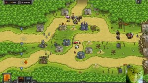 Kingdom Rush (Ветеран) → Логово Бандитов - Героическое Испытание