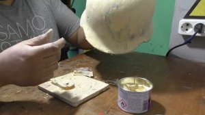 Реставрация немецкой каски.Наношу декали необычным способом ( Restaurierung Stahlhelm) Коп по войне