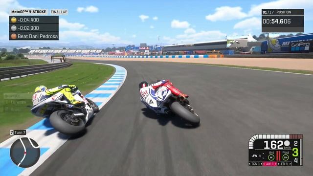 MotoGP 19 Lorenzo, Star At Home Gold Medal (Historical Challenge) смотреть онлайн