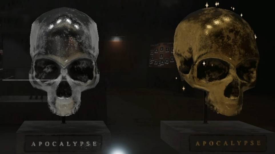 Phasmaphbia золотой череп gold skull