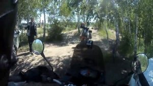Поездка в Кондуки. Трасса м4. Лайт эндуро по Романцевским горам..mp4