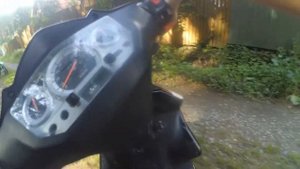 Покатушка на скутере nexus f 35|Врезался в столб|школьник чуть не упал с вышки|Нарвался на мотобата