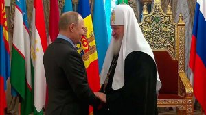 Владимир Путин поздравил патриарха Московского и всея Руси Кирилла с годовщиной интронизации