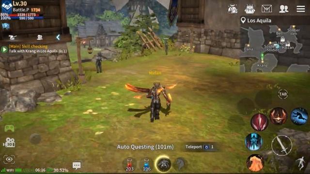 Rebirth Online Gameplay Обзор Первый взгляд Летсплей (Android,APK) Игра за Slayer смотреть онлайн