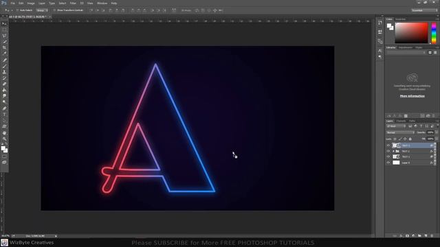 Realistic Neon Light Effect | Neon Glow Effect | Photoshop Tutorial
