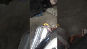 холодный пуск после синхронизации и чистки карбюраторов Honda CB 600 Hornet