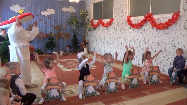 осенний утренник в детском саду танец с грибочками средняя группа смотреть онлайн