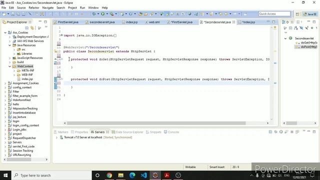 #11 Cookies in java Servlet | How to Set and Read Cookies in servlet Assignment Q1 #new updates 202 смотреть онлайн