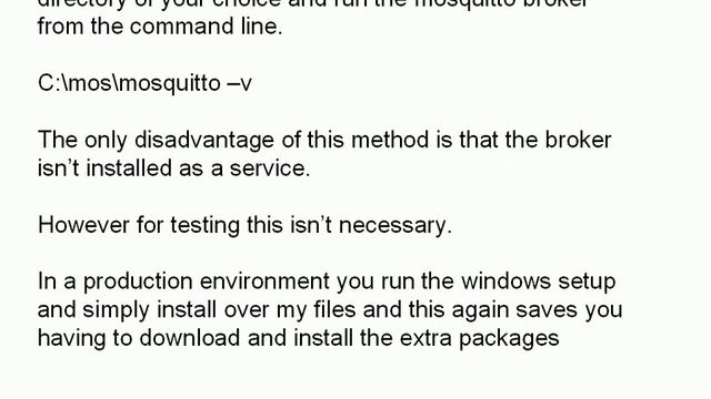 How to install the Mosquitto Broker on Windows смотреть онлайн