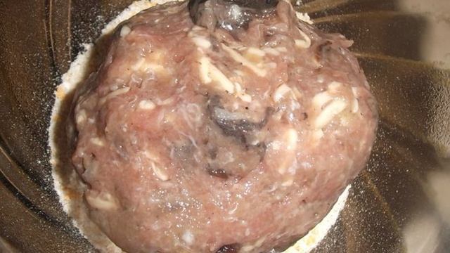Зразы ленивые с грибами
