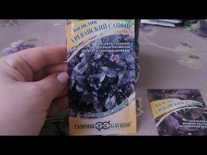 Базилик "Ереванский сапфир" от агрофирмы Гавриш