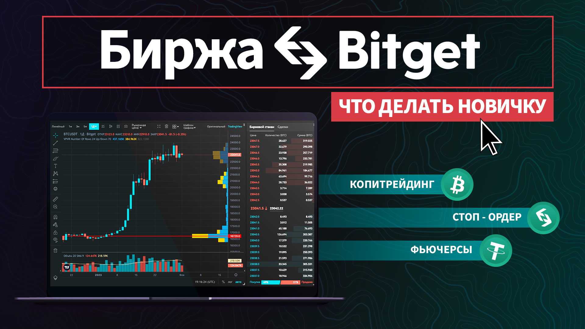 Биржа BITGET ОБЗОР - как начать торговать / Копитрейдинг, p2p, фьючерсы, стоп лимит / лучше binance?