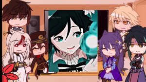 🍷✨ Genshin Impact Reacts to Venti / Anemo Archon || Gacha Club || Genshin Impact