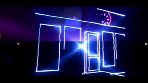 Анимационное лазерное шоу