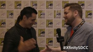 Tim Miller and Gabriel Luna from Terminator: Dark Fate at San Diego Comic-Con 2019
