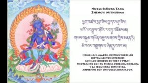 Alabanza a las 21 Taras - Cantado por S.S. 17º Karmapa Ogyen Trinley Dorje