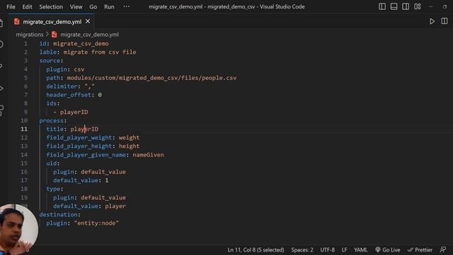 Migrate from CSV file with Migration API in Drupal 10 | CSV Migration import | Migrate Source CSV