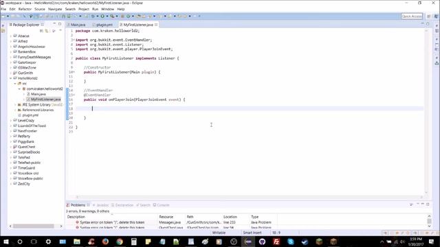 How to Make Bukkit Plugins #2: The Listener Class | MINECRAFT ? смотреть онлайн