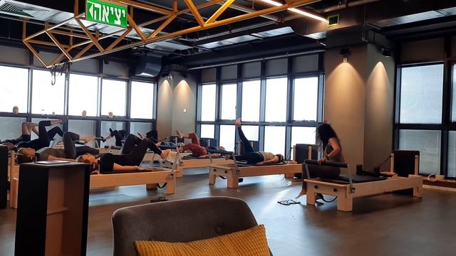 Pilates Reformer workout // Урок Пилатеса на Реформере // פילאטס מכשירים