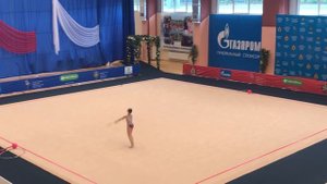 Травкина Ульяна. Обруч. 05.10.18г. Рязань. Всероссийские соревнования «Юные Гимнастки»