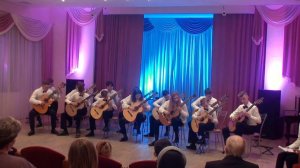 Прощание славянки. В. Агапкин. #ансамбльгитаристов #гитара #прощаниеславянки #марш #сеземов