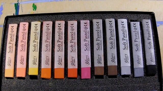 Пастель сухая. Обзор. смотреть онлайн